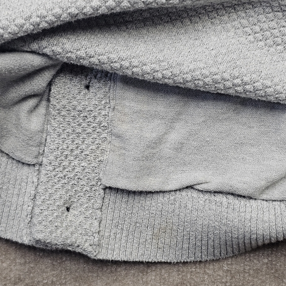 Hollister Shawl Collar Knit Button Cardigan Sweater Small Gray Y2K Preppy - Picture 15 of 15